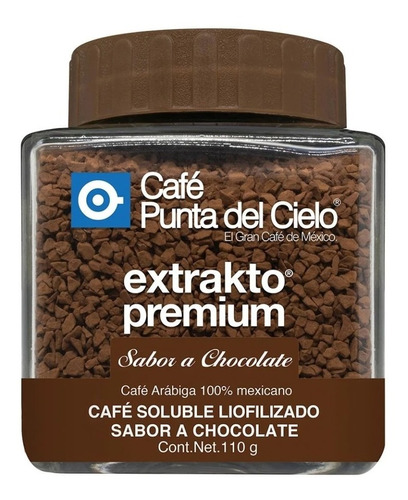 Café Punta Del Cielo Instantáneo Extrakto Premium Chocolate 