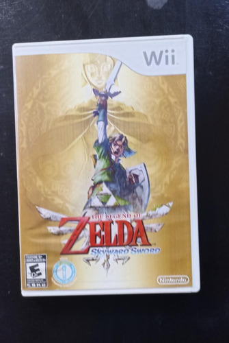 Caja Y Manual De The Legend Of Zelda Skyward Sword Wii 