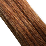 Cortinas De Cabello Natural 100% Humano 28 Rojiza Roja Remy