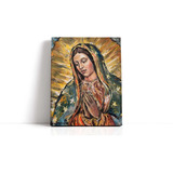Cuadro En Lienzo Virgen De Guadalupe 40x50cm - Lienzografía