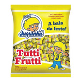 Bala Mastigável Juquinha Pacote 500g - Tutti Frutti