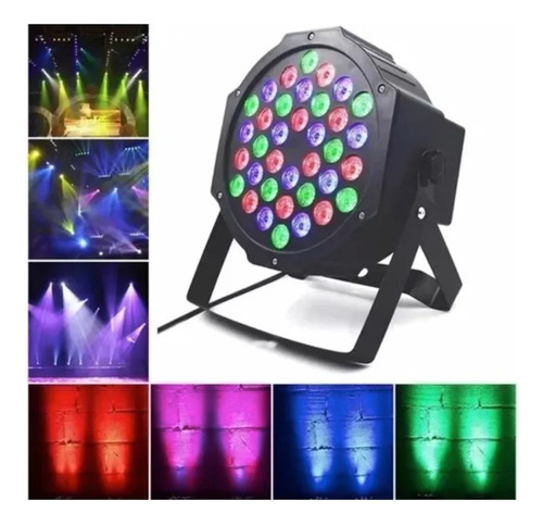 Oferta! Foco Led 36 Dmx  Rgb Disco Fiesta Luces Cumpleaños