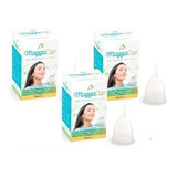 Maggacup Copita Menstrual Reutilizable X 3 Un. 100% Silicona