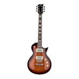 Guitarra Elétrica Ltd Ec Series Ec-256 Dark Brown Sunburst