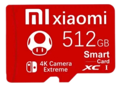 Memoria Micro Sd 512 Gb, Mi Xiaomi 4k Clase 10 Mejor Calidad