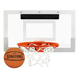 Mini Tablero Spalding Arena Slam Jam 180° Aro Y Pelota 