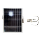 Kit 68w 40ah Salida De Dc 12v Para Camara Solar Seguridad 