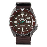 Seiko Srpd85 5 Reloj Deportivo Para Hombre Marrón 42,5 Mm Ac