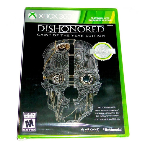Videojuego Dishonored Goty Xbox 360 Fisico Sellado