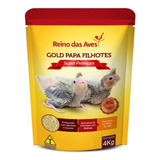 Gold Papa Filhotes Super Premium 4kg - Reino Das Aves