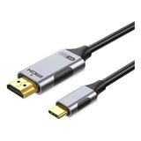 Cable Adaptador Usb Tipo C A Hdmi 4k 60hz 2 Metros