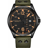 Stuhrling Reloj De Cuero Original Para Hombre - Reloj De Avi