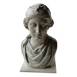 Escultura Busto De Afrodita Simil Marmol Decoración Estatua