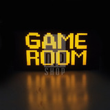 Luminária Gamer Game Room Jogos Vídeo Game Com Led Bivolt Cor Da Cúpula Amarelo