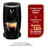 Cafeteira Tres Corações Touch Automática Preta-fosco 110v Cor Preto