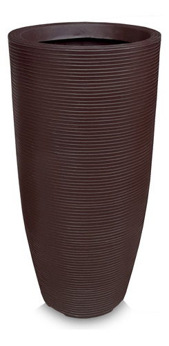 1 Vaso De Planta Moderno Resina Plastico Polietileno R 90x40