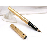 Sheaffer Targa 1007 Pluma Fuente Electroplated Punta Oro 14k