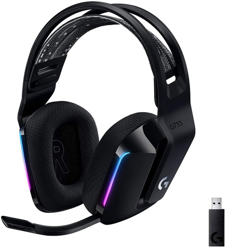 Audifonos Logitech Gamer G733 Inalámbricos Lightspeed Rgb