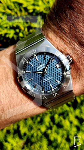 Omega Constellation Acero 38mm Azul Impecable Impecable