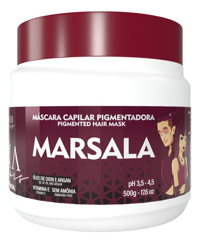 Máscara Pigmentante Troia Color - 500g - Escolha A Sua Cor