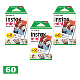 3x Filmes Instax Mini Instantâneo Fujifilm 20 Cada /60 Fotos