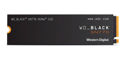 Ssd 250gb Nvme M.2 2280 Wd Black Sn770 4000mb/s Pcie Gen4x4