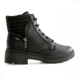 Bota Feminina Acolchoada Ajuste Zíper Dakota G9662 Coturno 