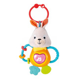 Sonajero Colgante Con Sonido Para Bebe Conejo Winfun