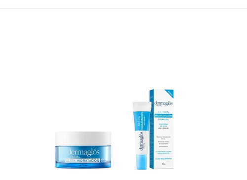 Combo Dermaglos Facial Ultra Hidratacion Crema Gel