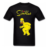 Camiseta-unissex-algodao-plussize-simpsons  Homer Bart-mod21