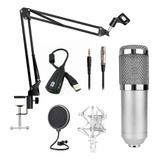 Kit Microfono Estudio Condensador Fiddler Studio Pro