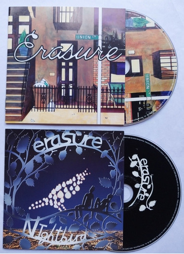 Erasure Cd Lote X 2  Original Nightbird Y Union Street