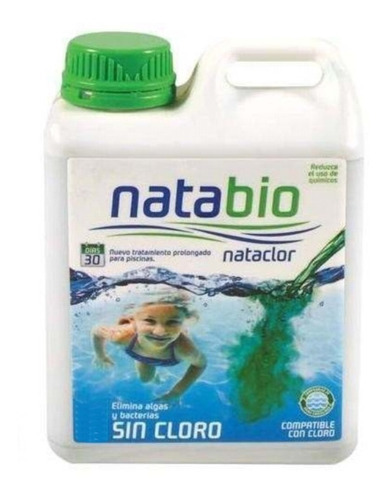 Natabio X 1 Litro Nataclor Para Pileta Ferreteria Express