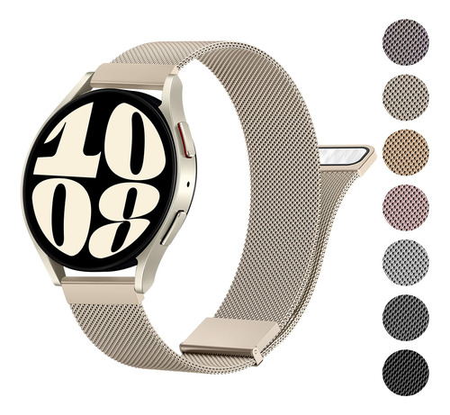 Correa De Metal Compatible Con Samsung Galaxy Watch 6 Band 4