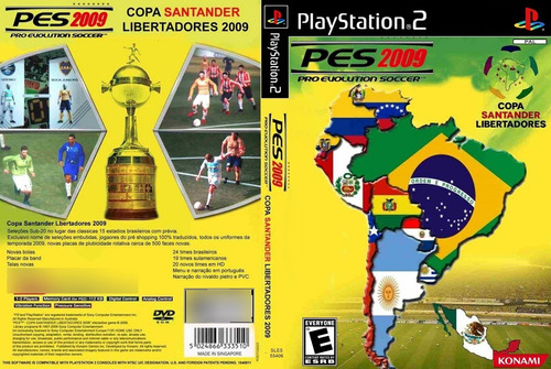 Pes 2009 - Libertadores 2009 - Playstation 2