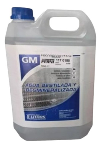 Agua Desmineralizada Gm X5l