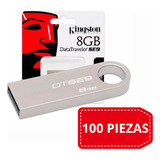 100 Memorias Usb Kingston Datatraveler Se9 Dtse9h 8gb 2.0