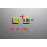 X 50 Led Backlight Modelo 2835 3v Hitachi Philips  (led8)