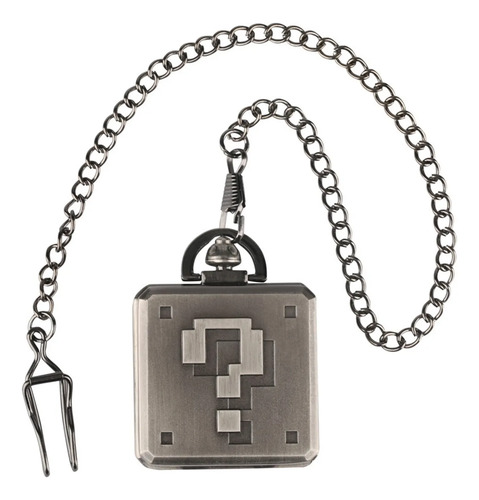 Reloj De Bolsillo Cuarzo De Mario Bros - Bloque De