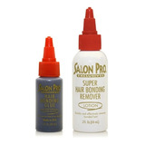 Salon Pro Kit Duo Latex Y Removedor D Extensiones De Cabello