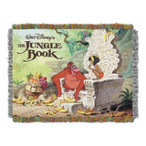 Disneys The Jungle Book, King Louie Manta De Tapiz Tejida, 4