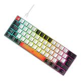 Teclado Juegos Rgb Con Cable Lexonelec 60%, Teclado Mecánico