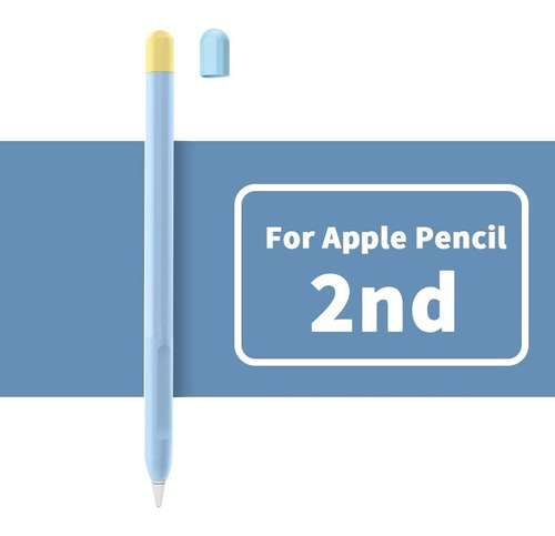 Funda Protectora De Silicona Para Apple Pencil Gen 1 Y 2
