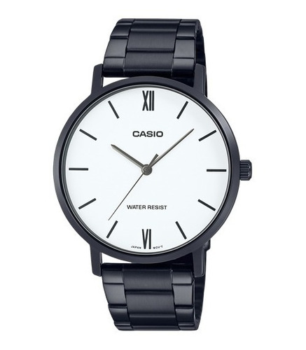Reloj Casio Hombre Mtp-vt01b Negro Garantía Oficial