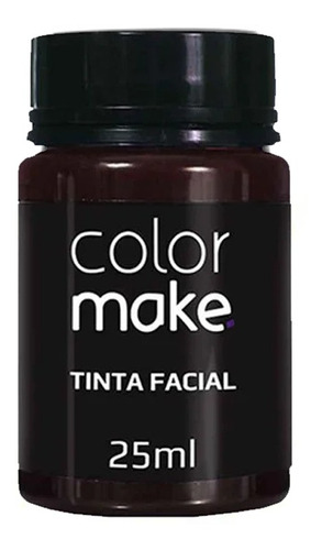 Tinta Facial Líquida Marrom - 25ml