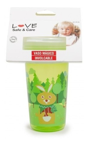 Love Vaso Infantil Magico 360 Involcable Int 9145 Grupo Color Verde 360