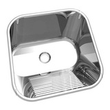 Mini Tanque Inox Tecnocuba 40x34x19cm Grátis Válvula