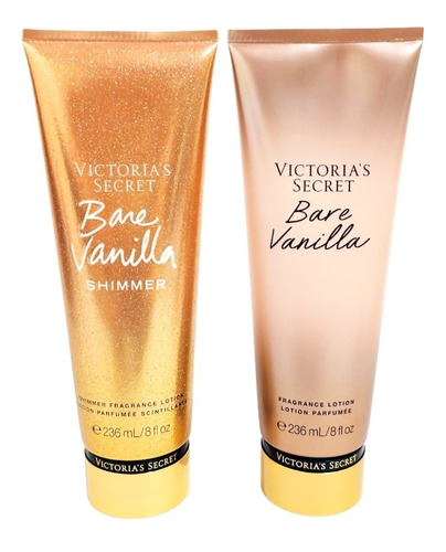 Victoria's Secret Kit Bare Vanilla E Bare Vanilla Shimmer
