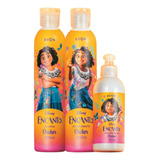 Shampoo + Condicionador + Creme Cabelo Cacheado Encanto Avon