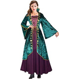 Disfraz Medieval De Bruja Para Mujer Talla Grande Vestido De